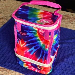 Tie dye lunch bag